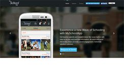 Desktop Screenshot of myschool.mobi